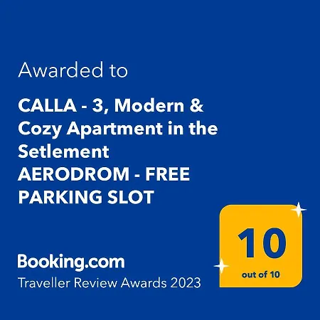 Calla - 3, Modern & Cozy Near Centar - Free Parking Slot * Skopje
